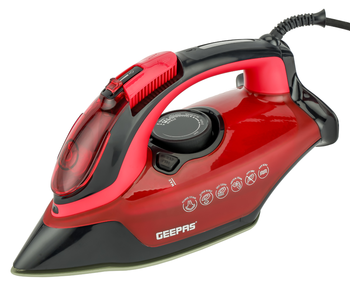 مكواة بخار كهربائية بقوة 3100 واط من جيباس GSI24026 — 6