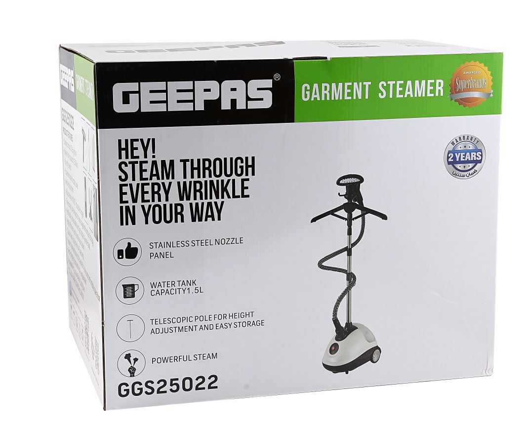 مكواة بخار للملابس GEEPAS GGS25022 — 2