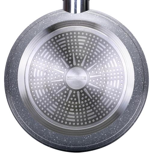 مقلاة ذكية بطبقة رخامية متينة للطهي الصحي من رويال فورد PAN-30 RF9465 — 13