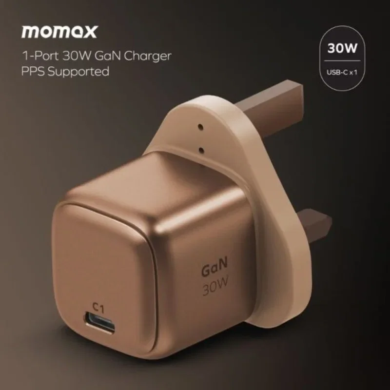 مجموعة موماكس شاحن 30W GaN وكيبل مغناطيسي 60W - 3399 — 2