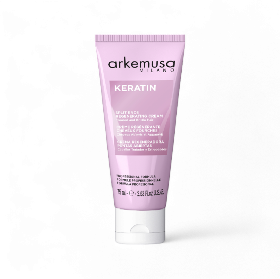 ARKEMUSA Keratin Regenerating Hair Care Set مجموعة العناية بالشعر اركيموزا بالكيراتين مصممة للشعر التالف أو الجاف أو الهش. — 7
