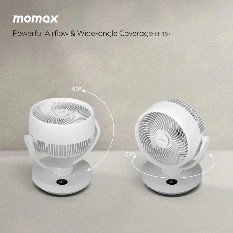 مروحة Momax Airoma 3D لتوزيع الهواء مع وظيفة الناشر - 3708 — 5