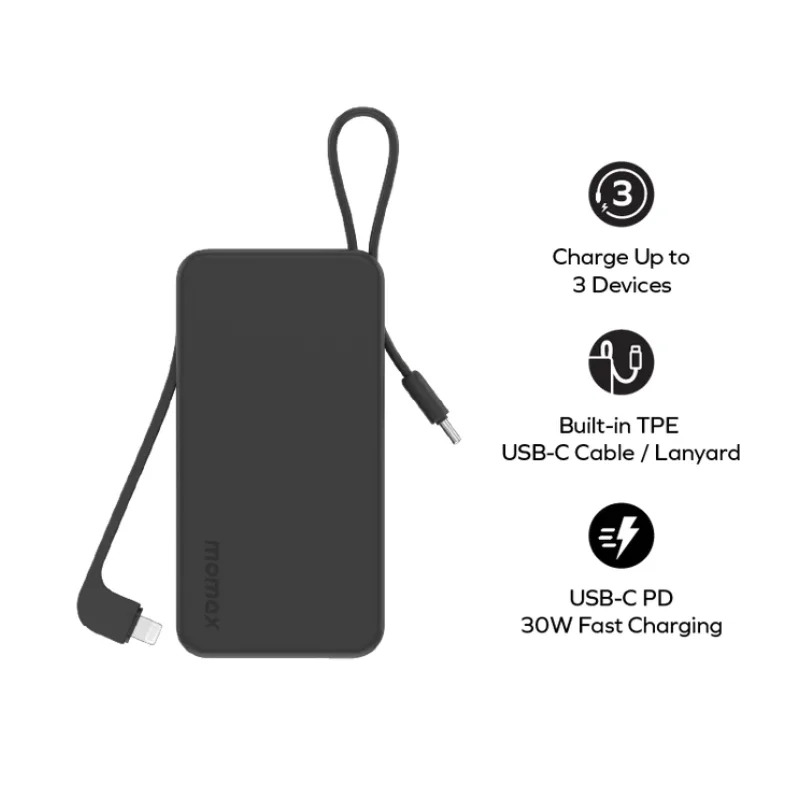 باور بانك لاسلكي مغناطيسي Momax IP138MFID بسعة 10000mAh - 3505 — 3