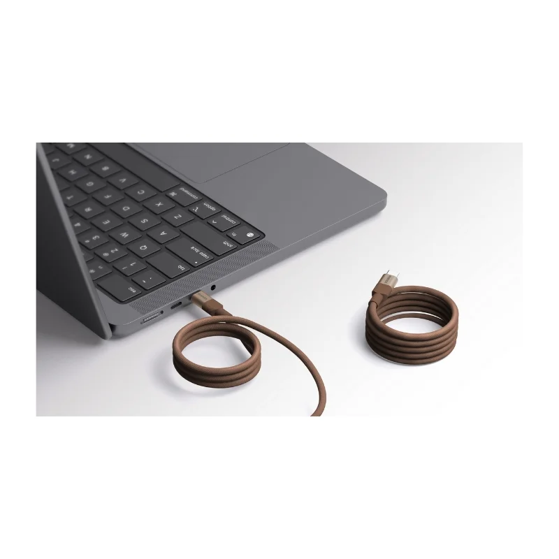كابل مومكس Mag.Link مغناطيسي USB-C إلى USB-C بقدرة 100 واط بطول 1 متر — 9