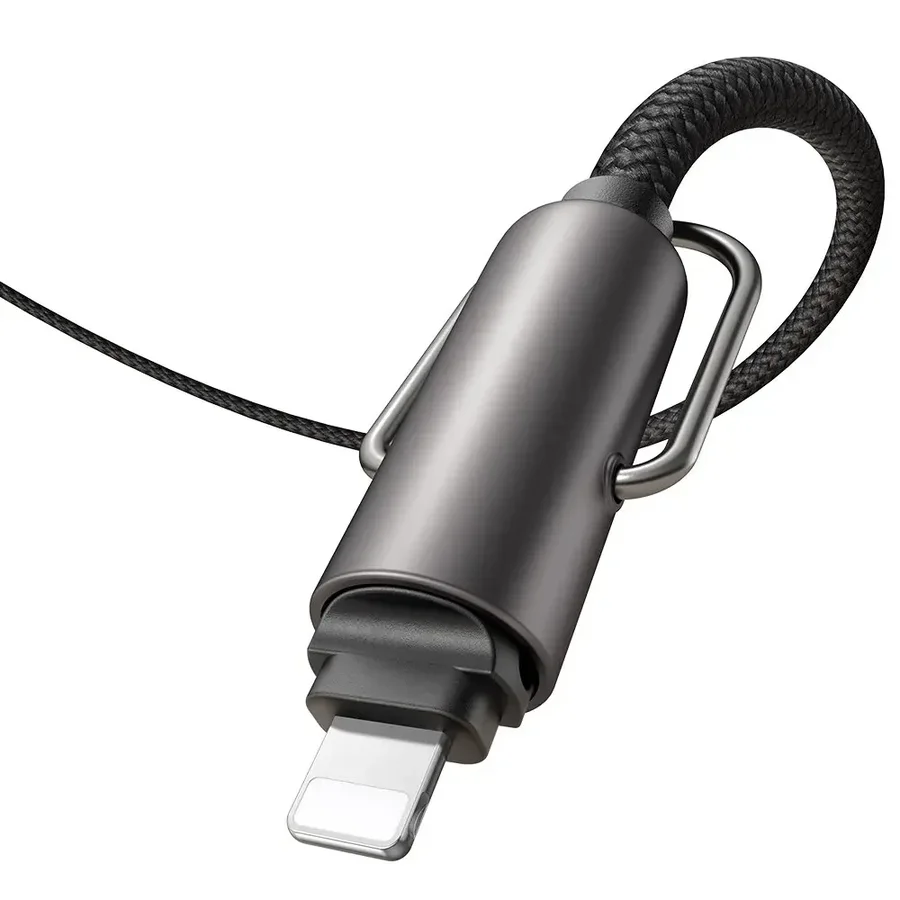 حبل هاتف كروس بودي ماكدودو شاحن 2 في 1 USB-C إلى لايتنينج 36 واط بطول 1.2 متر — 7