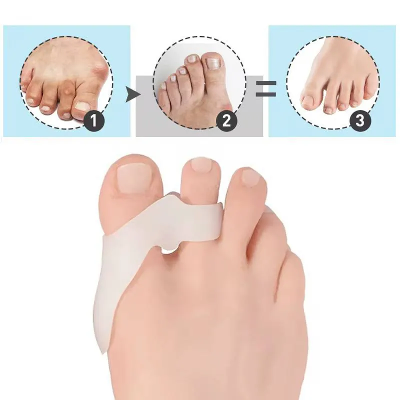 واقي أصابع القدم سيبوت – سيليكون طبي SIBOTE Invisible Toe Protection Sleeve — 3