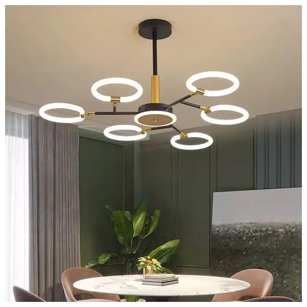 ضوء سقفي - ذهبي -7LED-LY-660 — 2