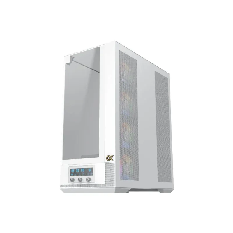XIGMATEK VISION PRO ARCTIC – E-ATX Mid-Tower PC Case – White — 2