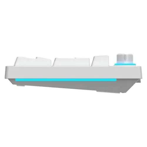 Stinger SK-6000 AR/EN Triple Mode Full RGB Mechanical Keyboard – 104 Keys – White كيبورد ميكانيكي 3 مودات — 2