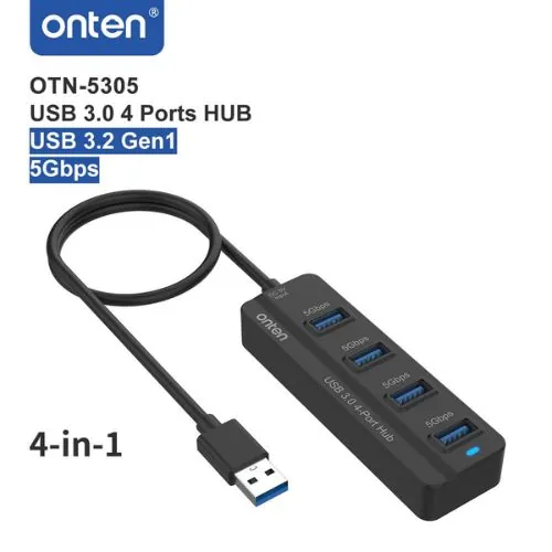 OTN-5305 Onten HUB USB3 1M موزع يو اس بي — 2