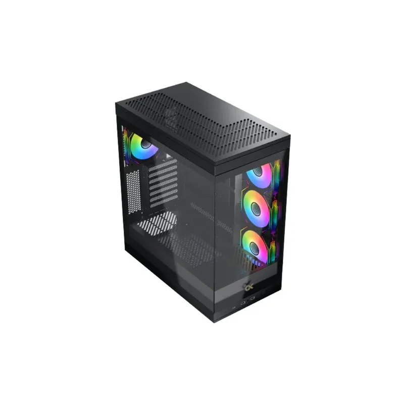 XIGMATEK META – E-ATX Mid-Tower PC Case – Black — 3