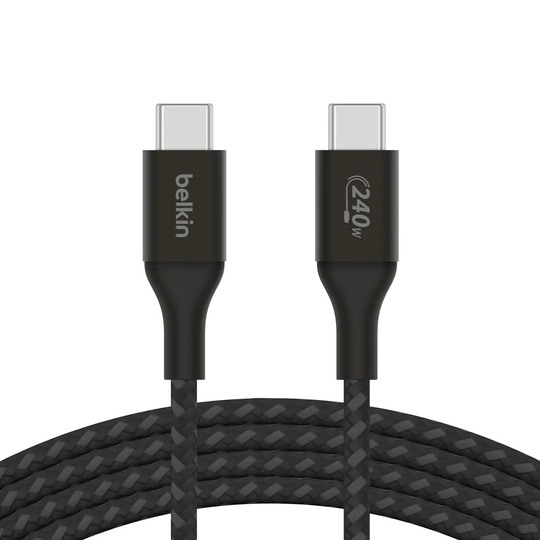 كيبل بيلكن بوست تشارج USB-C إلى USB-C مجدول بقدرة 240 واط — 4