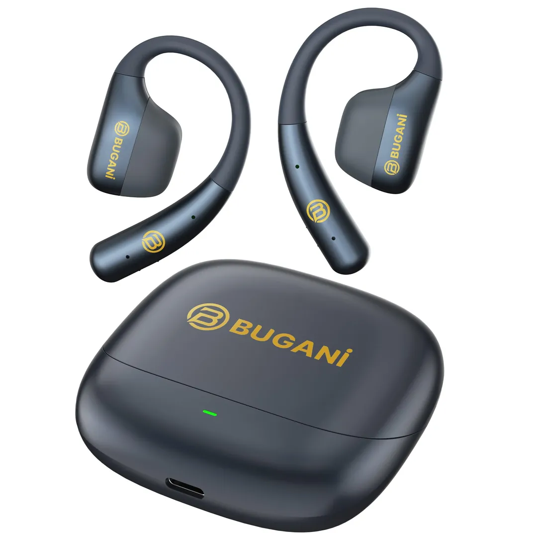 سماعة رأس لاسلكية BUGANi AirCore OWH لون أسود — 2