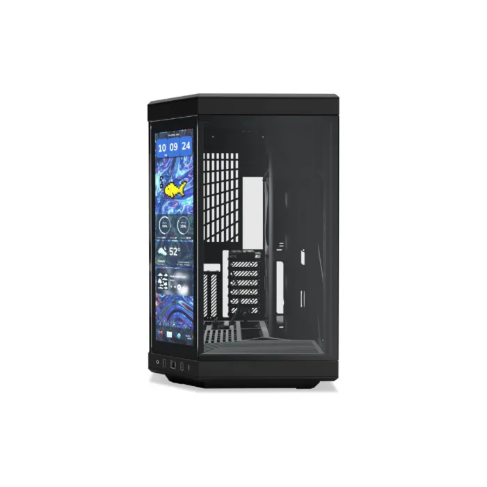 HYTE Y70 Touch Infinite ATX Mid-Tower Case- BLACK — 2