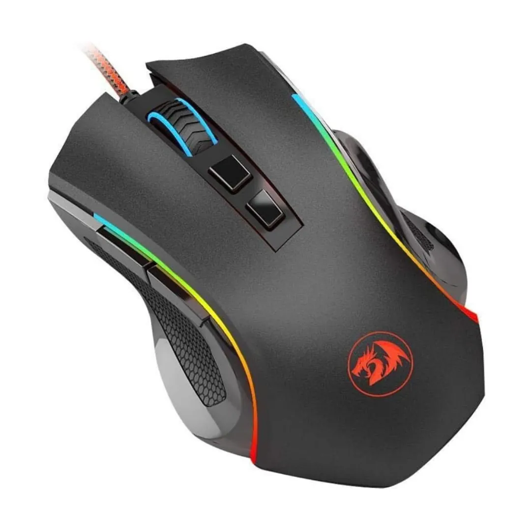 Redragon Griffin M607 RGB 7200 DPI Wired Gaming Mouse – Black — 4