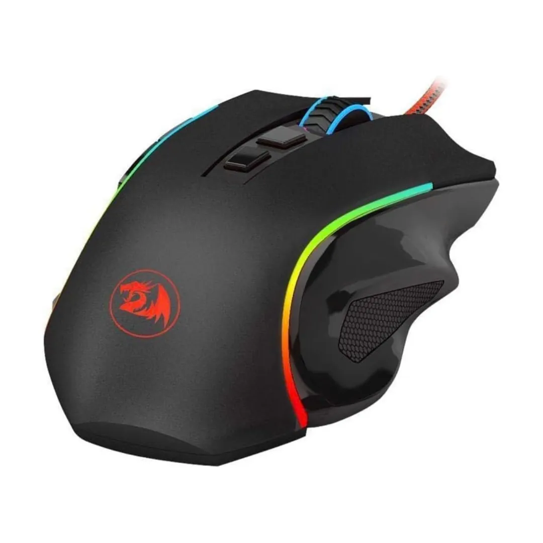 Redragon Griffin M607 RGB 7200 DPI Wired Gaming Mouse – Black — 3