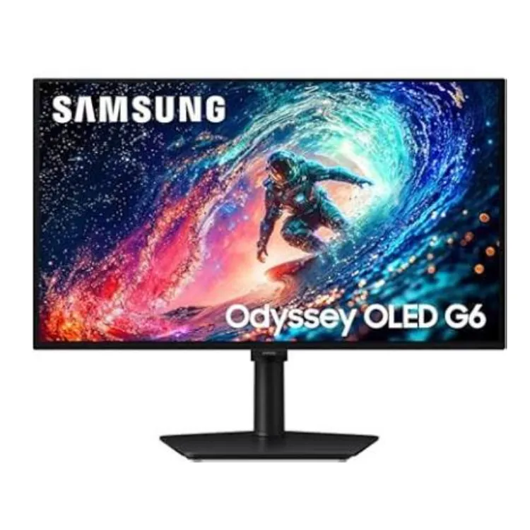 Samsung Odyssey G6 27-Inch Curved QHD 240Hz Smart Gaming Monitor — 3