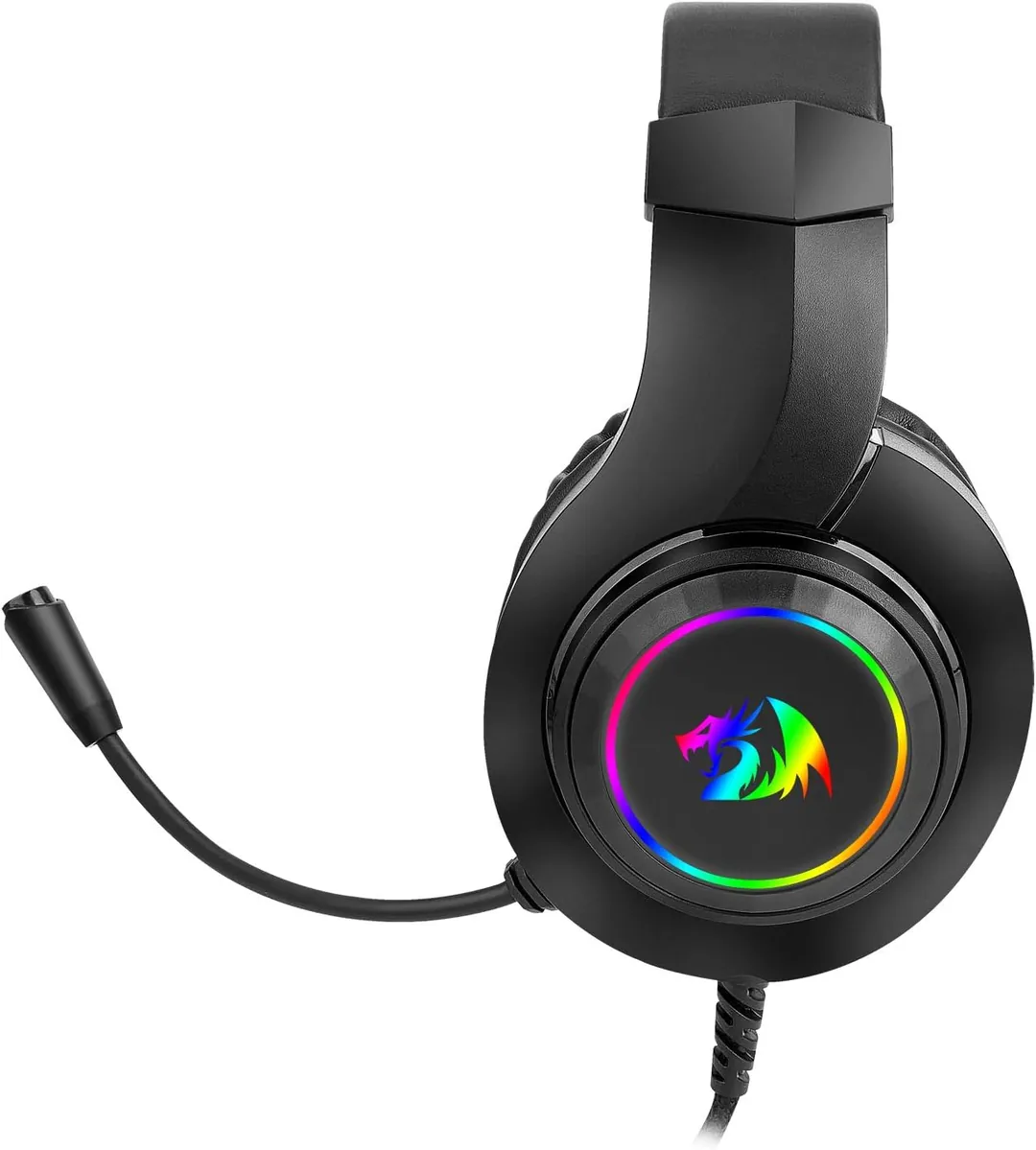 Redragon Hylas H260RGB Stereo RGB Gaming Headset – Black — 4