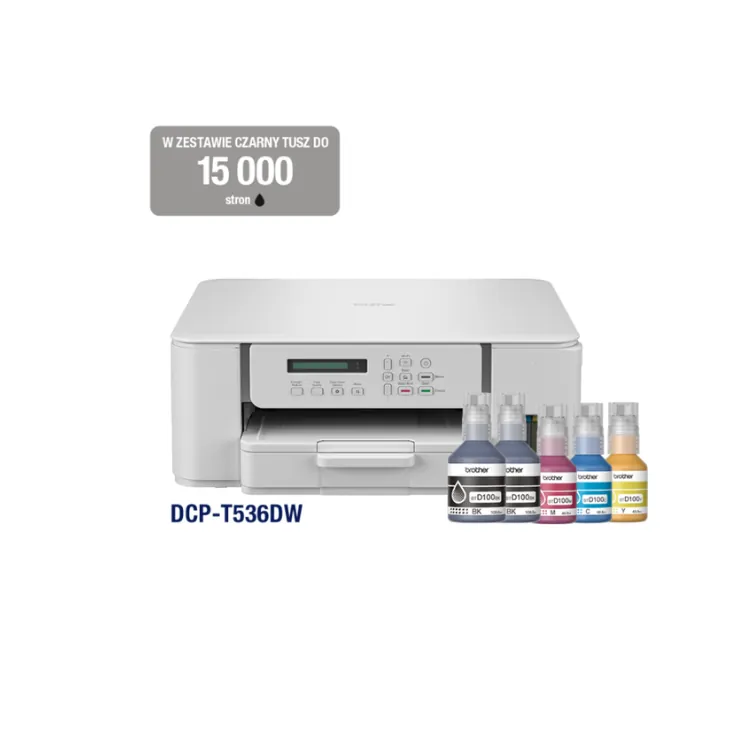 طابعهBrother DCP-T536DW Ink Tank All-in-One Printer (Wireless & Duplex) — 2