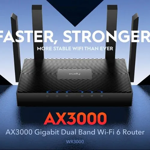 CUDY AX3000 GIGABIT WI-FI 6 WR3000 — 3