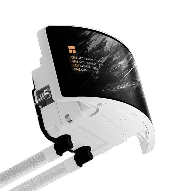 Thermal Cooler Rainbow Vision 360 Turbo ARGB (White) — 2