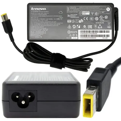 شاحن لابتوب لينوفو أصلي بقدرة 135 واط (برأس USB المربع / Slim Tip) — 2