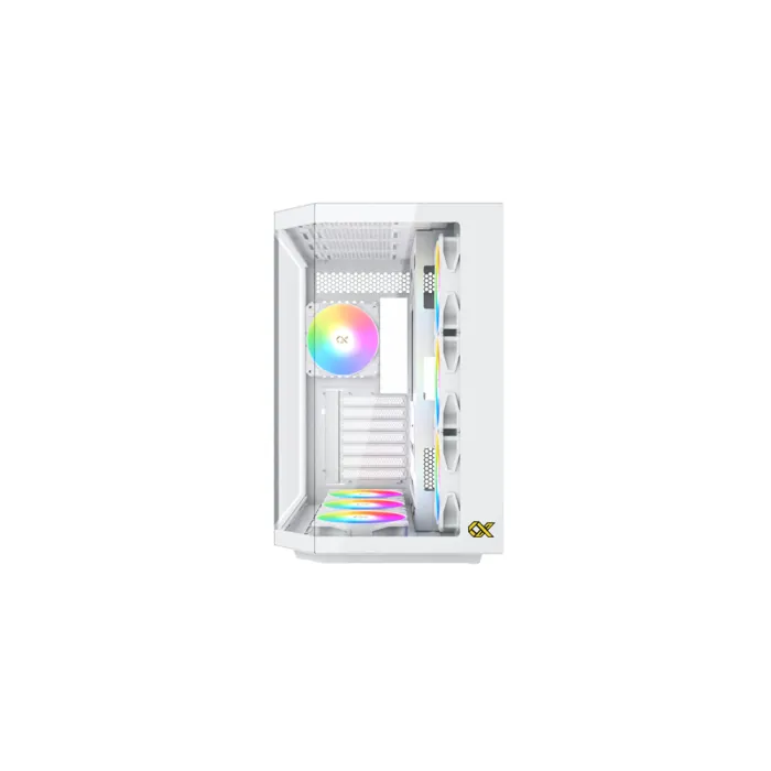 XIGMATEK CUBI II ARCTIC – E-ATX Mid-Tower PC Case – White — 3