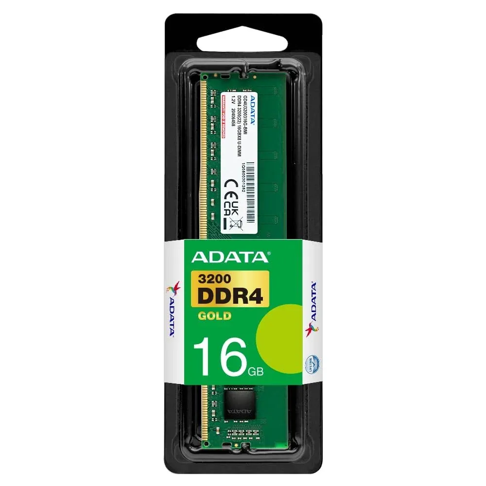 ADATA Premier DDR4 3200 – 16GB – 288-pin U-DIMM RAM — 2