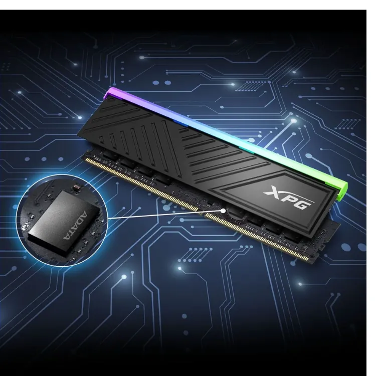 XPG Lancer Blade RGB DDR5 6400MHz 32GB (2×16GB) CL38 UDIMM 288‑Pins Desktop SDRAM DDR5 Dual Channel RAM — 3
