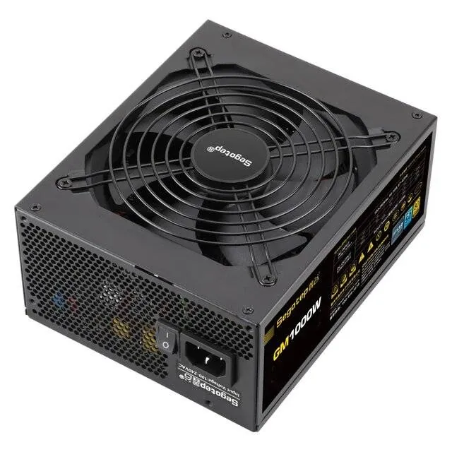 Segotep GM 1000W [Modular] 80+ Gold PSU (Black) — 2