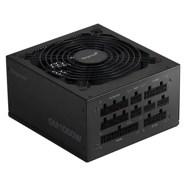 Segotep GM 1000W [Modular] 80+ Gold PSU (Black) — 3