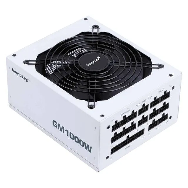 Segotep GM 1000W [Modular] 80+ Gold PSU (White) — 3