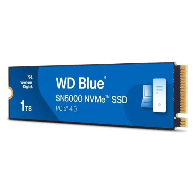 WD Blue 1TB NVMe SSD PCIe 4.0 [SN5000] — 2