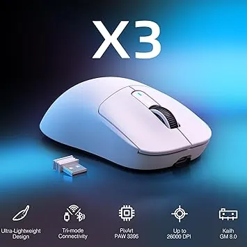 ATTACK SHARK MOUSE X3 TRI-MODE — 3