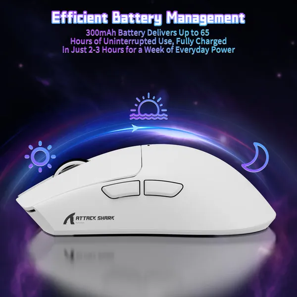 ATTACK SHARK MOUSE X11SE — 2