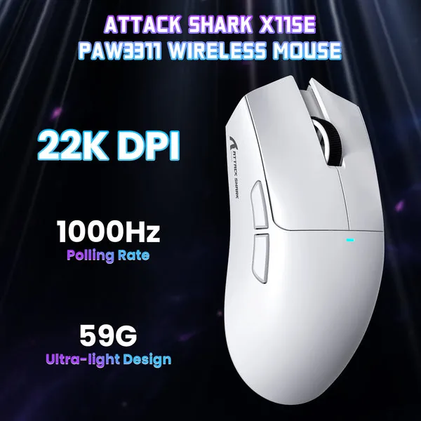 ATTACK SHARK MOUSE X11SE — 5