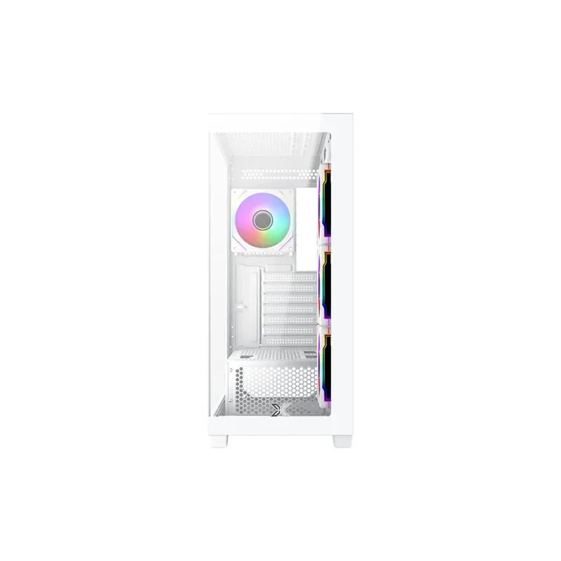 XIGMATEK BLAST ARCTIC – E-ATX Mid-Tower PC Case – White — 2