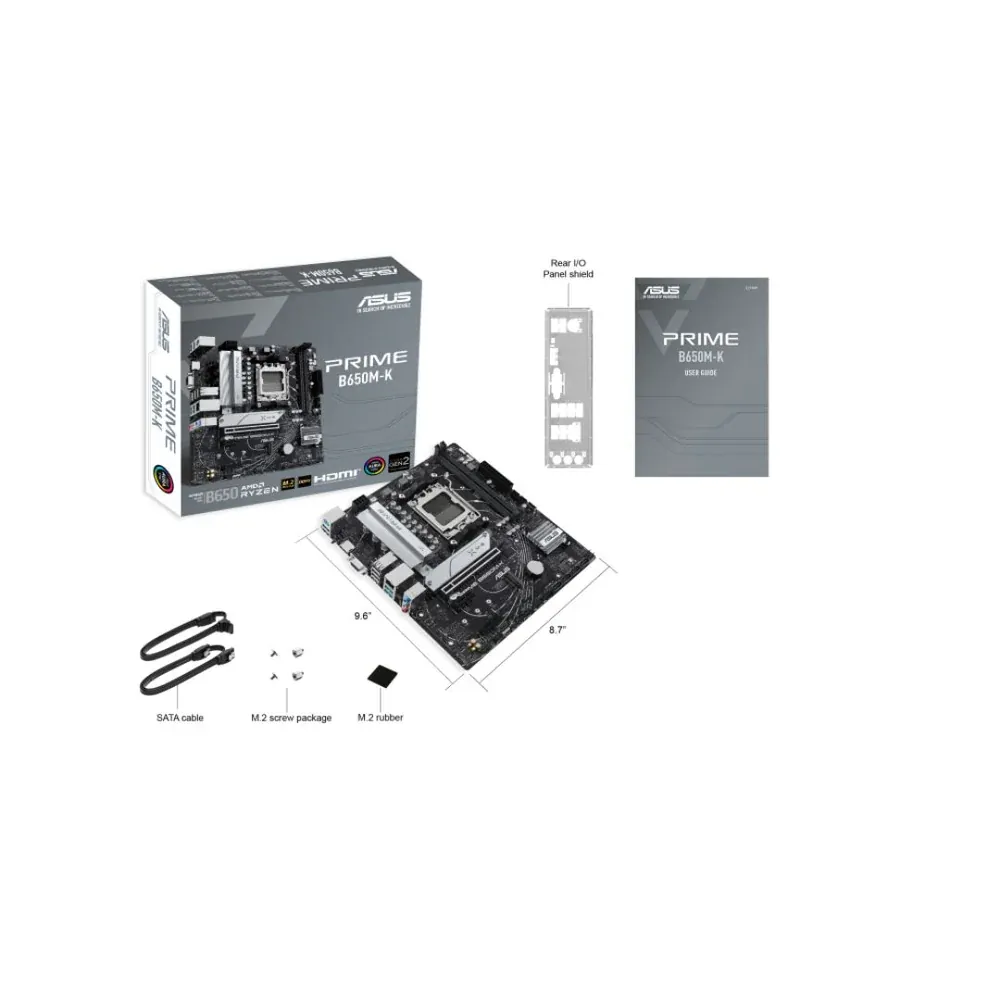 ASUS PRIME B650M-K AM5 DDR5 — 2