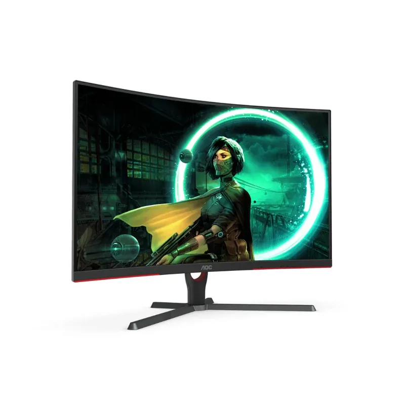 AOC C32G3E 32، FHD (1920×1080) 165 هرتز 1 مللي ثانية VA، شاشة منحنية — 3