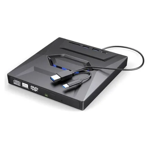 Fantom 5-IN-1 DVD-RW External USB 2.0 (Type-C) — 2