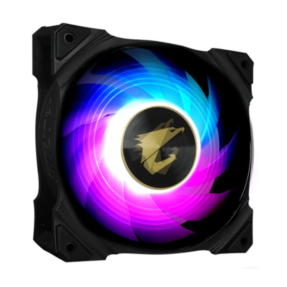 GIGABYTE FAN CASE AORUS 120mm ARGB BLACK — 3