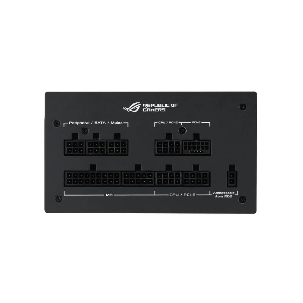 ASUS ROG STRIX 850W Gold Aura Edition, Full Modular, 80+ GOLD, PCIe 5.0 , Black — 4