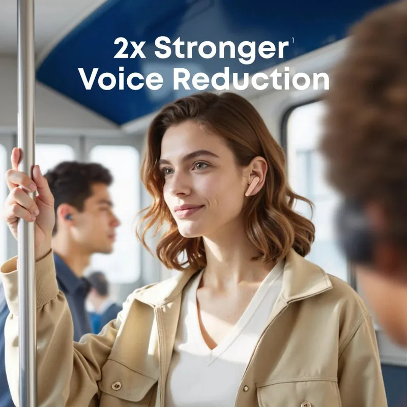 Anker soundcore Liberty 5 Noise-Cancelling Earbuds – Pink — 4