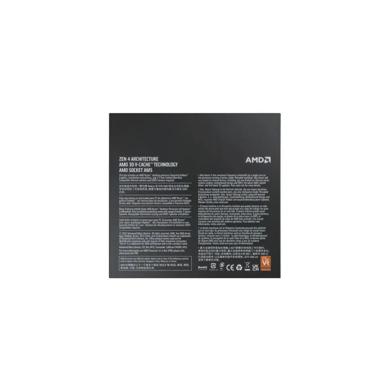 AMD RYZEN 7 7800X3D Processor-TRAY — 2