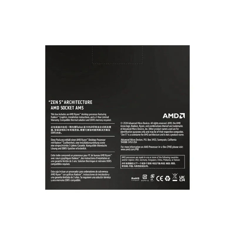 AMD Ryzen 5 9600X Processor — 3
