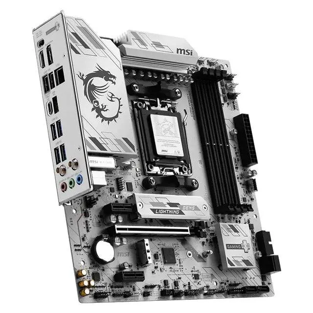 اللوحة الأم MSI B850M Gaming WiFi 6E DDR5 بمعالجات AMD AM5 — 3