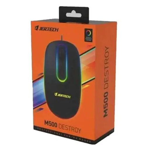 Jertech M500 Destroy Mouse (Black) — 3