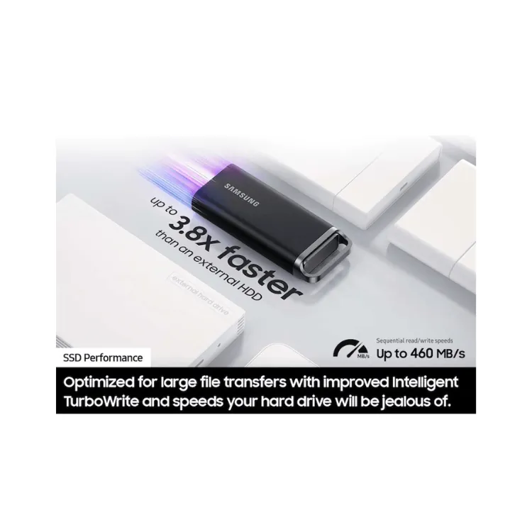 Samsung T5 EVO | 2TB | USB 3.2 | 540MB/s Read | Portable SSD — 2