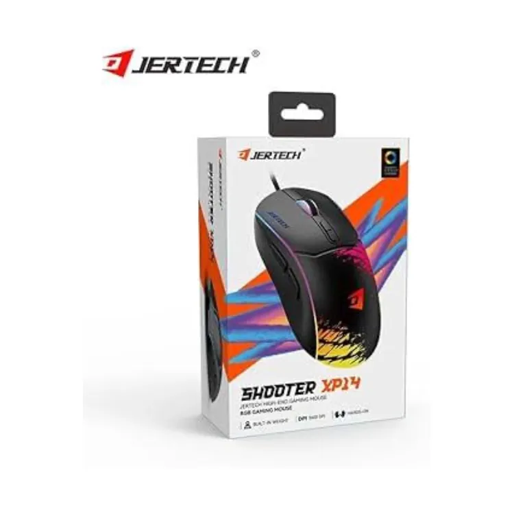 ماوس JERECH SHOOTER XP14 RGB GAMING MOUSE — 2