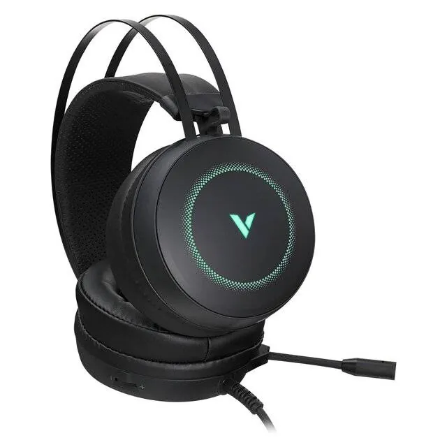سماعة العاب – Rapoo VH160 Virtual 7.1 Headset (Black) — 3